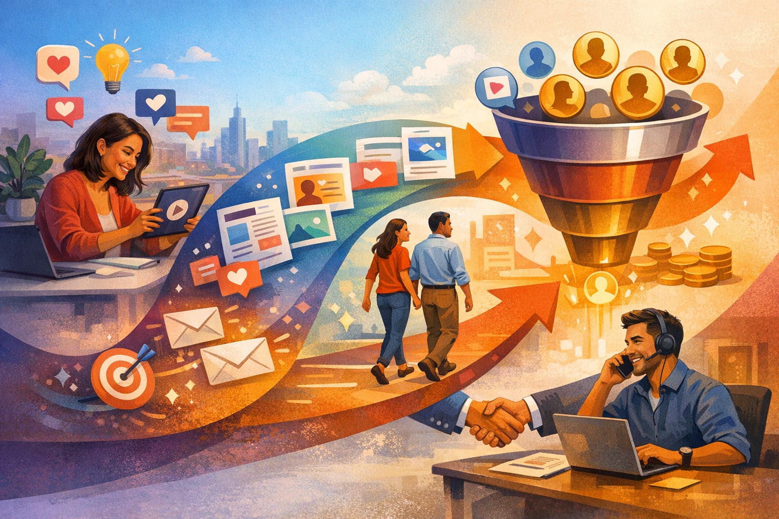 Cómo Convertir Tráfico de Blog y Redes Sociales en Leads Efectivos